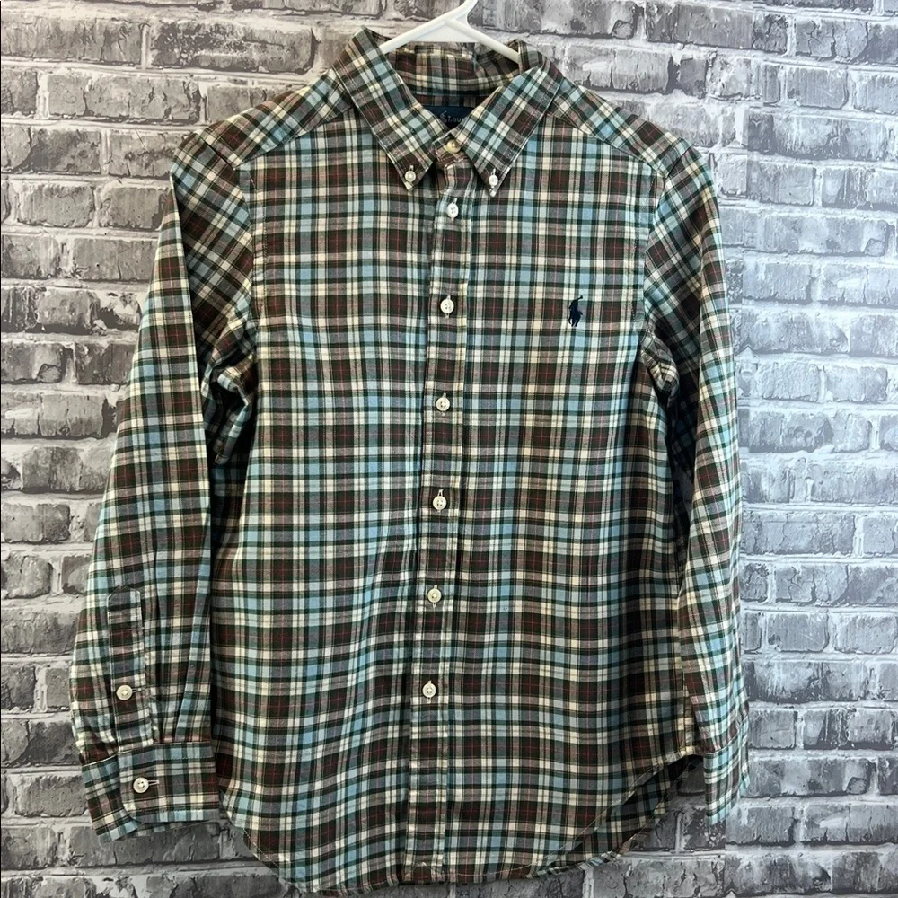 Boy's‎ Ralph Lauren Multicolor Plaid Shirt